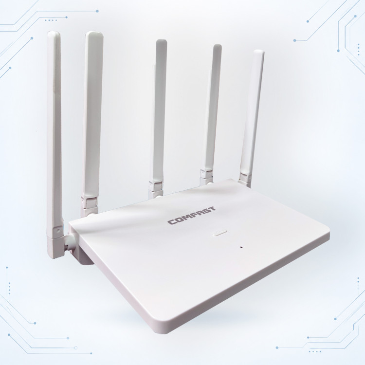 Wi‑Fi роутер COMFAST CF‑WR631AX V3, Wi‑Fi 6 AX3000, Gigabit, EasyMesh